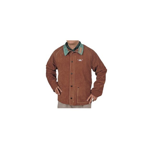 Weldas Alliance STEERSOtuff Premium Leather Jacket, Size: Large, Sleeves: 30in. , Color: Lava Brown 44-7300L - main